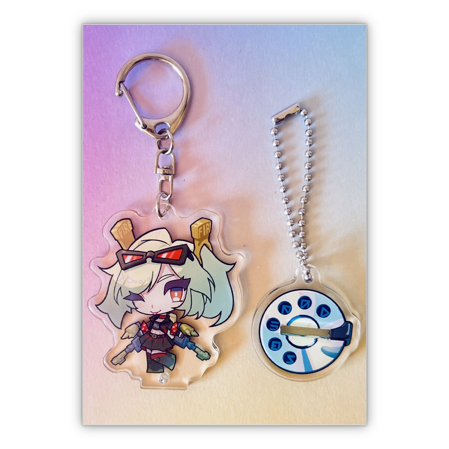 Burnice Standee Keychain
