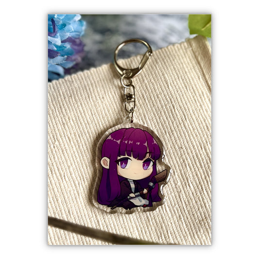 Fern 2.3" Acrylic Charm