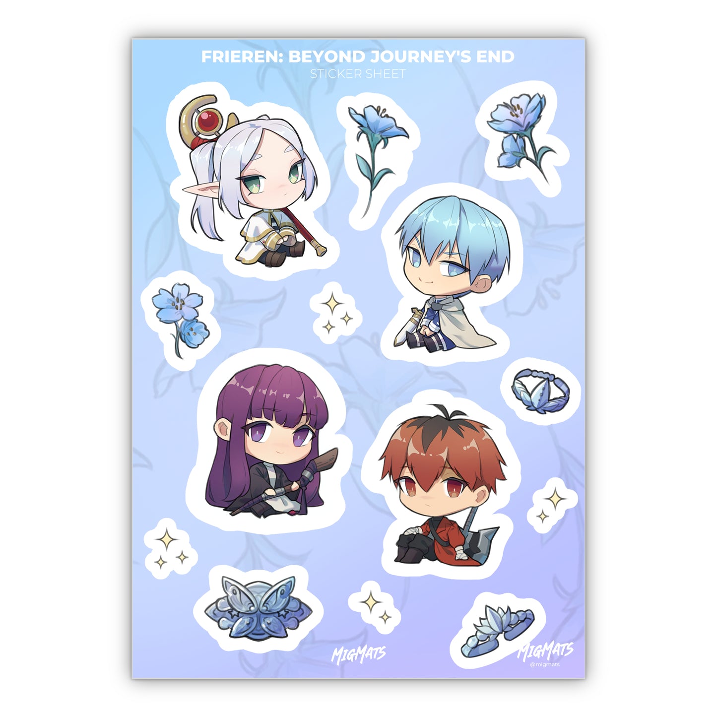 Frieren Sticker Sheet