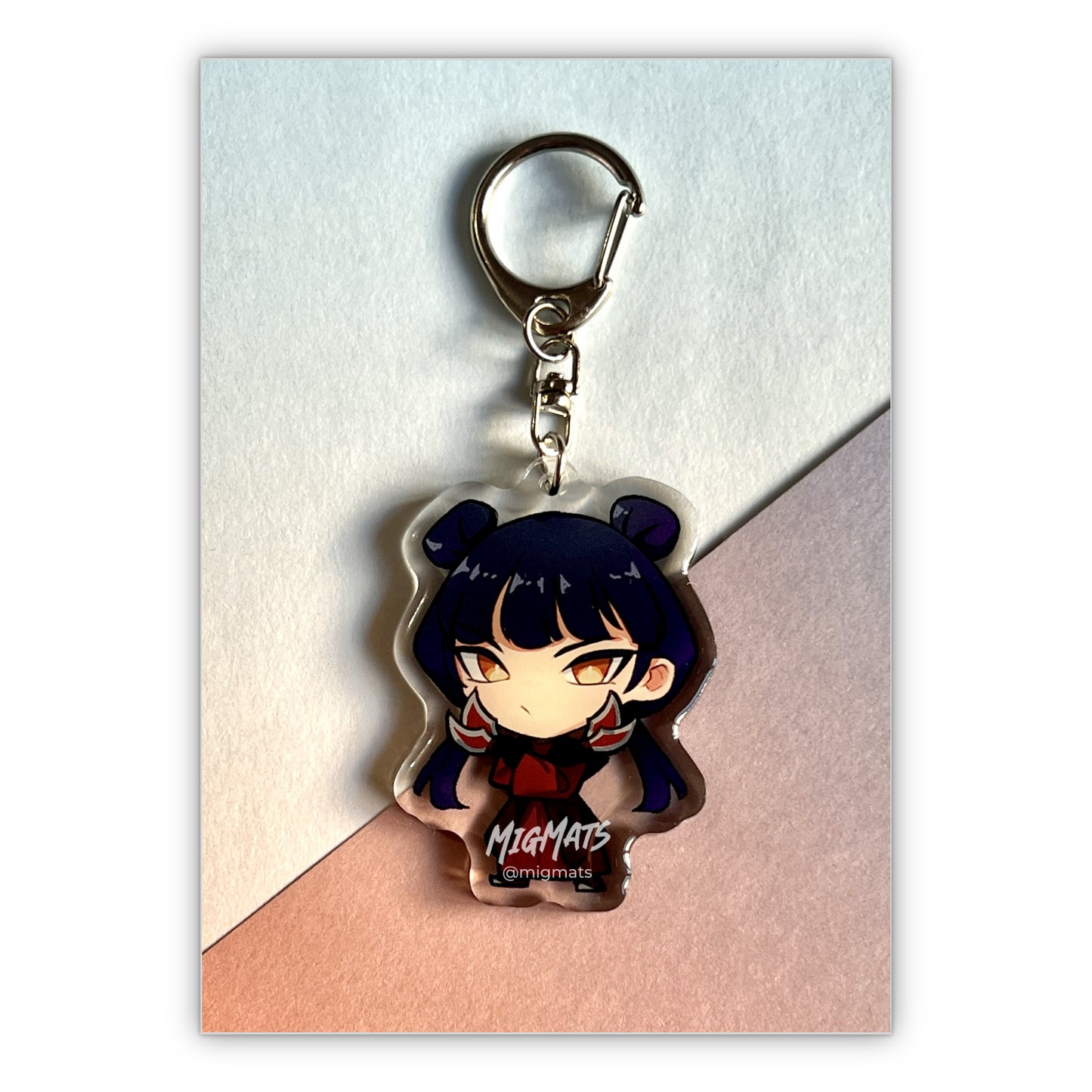Mai 2.3" Acrylic Charm