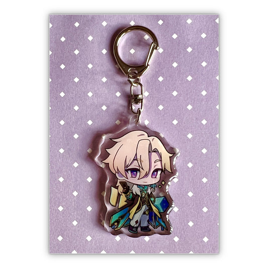 Adventurine 2.3" Acrylic Charm