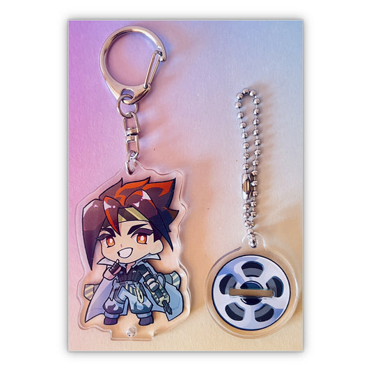 Anton Standee Keychain