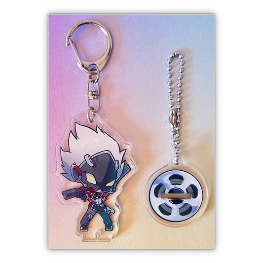 Billy Kid Standee Keychain
