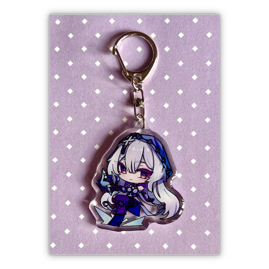 Black Swan 2.3" Acrylic Charm