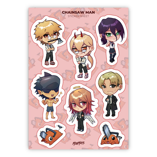 Chainsaw Man S2 Sticker Sheet