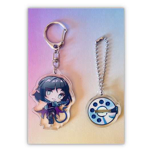 Jane Standee Keychain