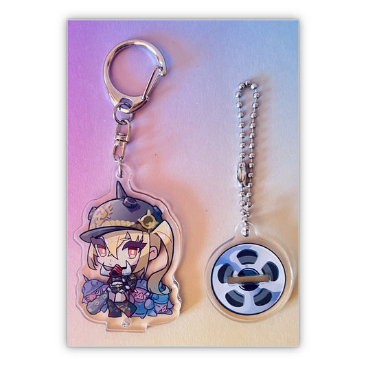 Lucy Standee Keychain