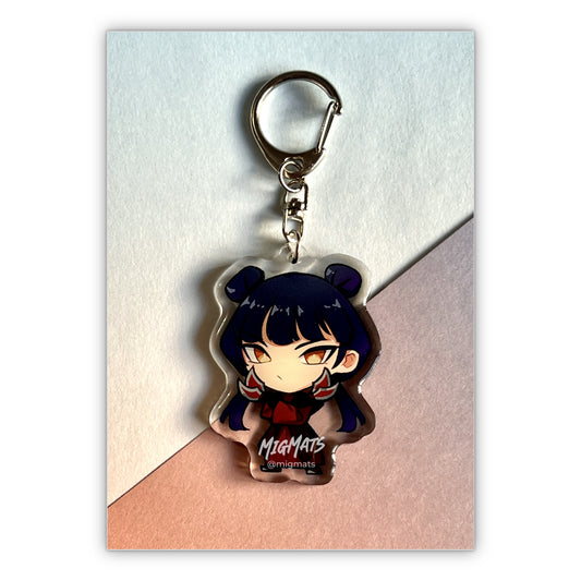 Mai 2.3" Acrylic Charm