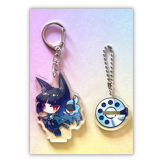 Miyabi Standee Keychain