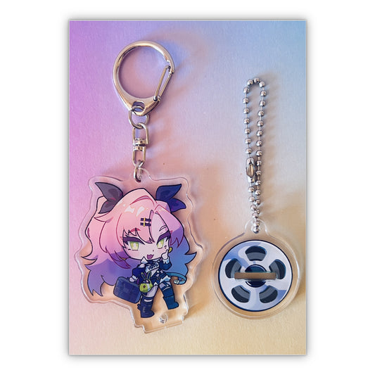 Nicole Standee Keychain