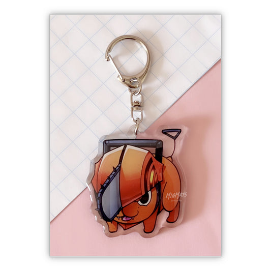 Pochita Cosplay 2.5" Acrylic Charm