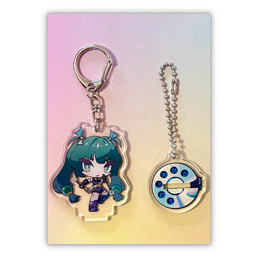 Qingyi Standee Keychain