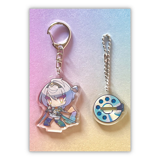 Soldier 0 Anby Standee Keychain