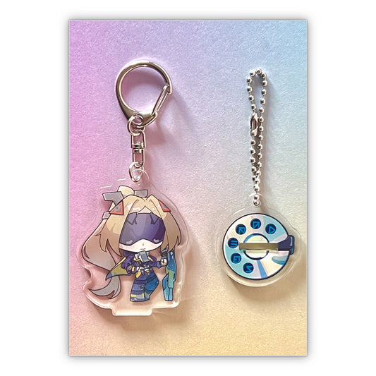 Trigger Standee Keychain