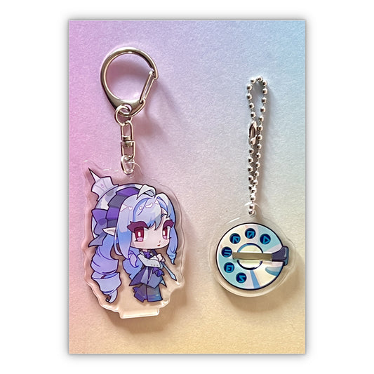 Vivian Standee Keychain