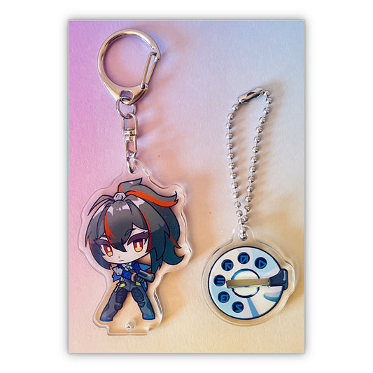 Zhu Yuan Standee Keychain
