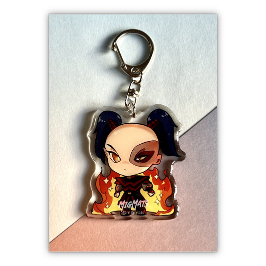 Pigtails Zuko 2.5" Acrylic Charm