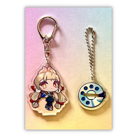Alice Standee Keychain
