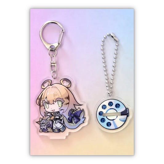 Ju Fufu Standee Keychain