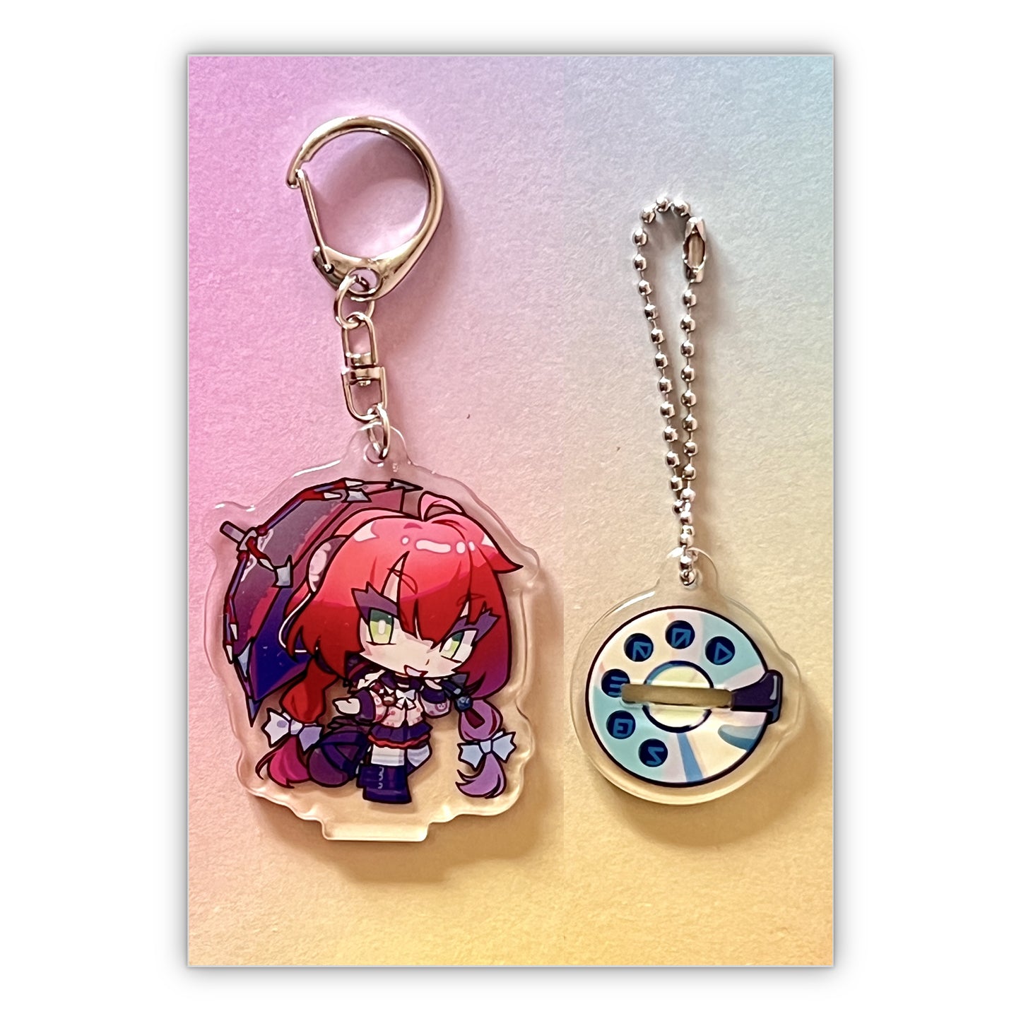 Yuzuha Standee Keychain