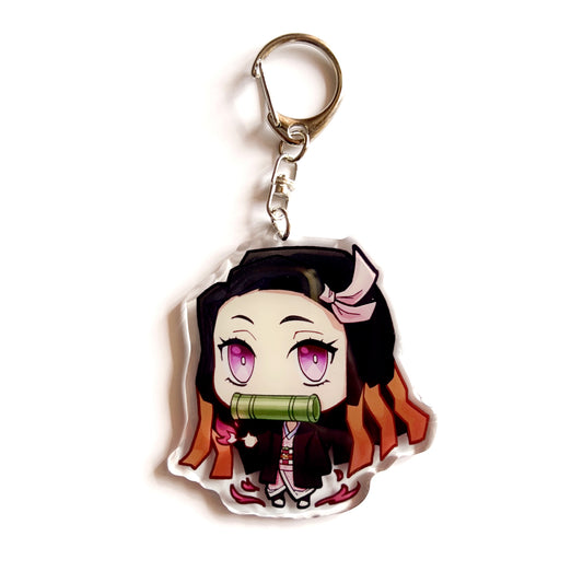 Nezuko 2.5" Acrylic Charm