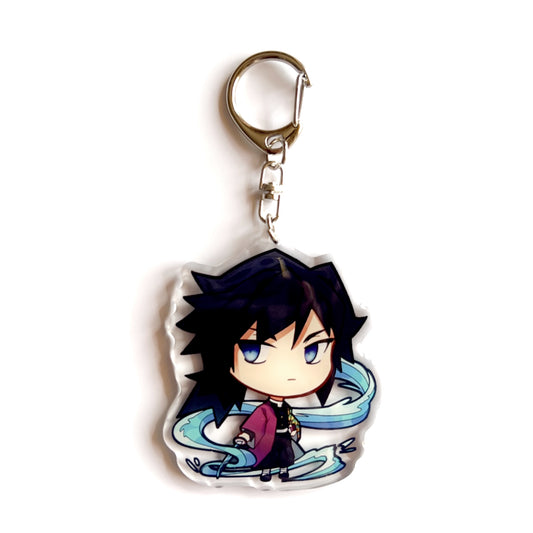 Giyu 2.5" Acrylic Charm