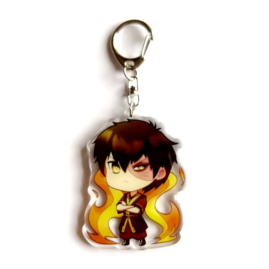 Zuko 2.5" Acrylic Charm
