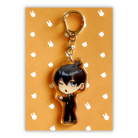 Aki 2.5" Acrylic Charm